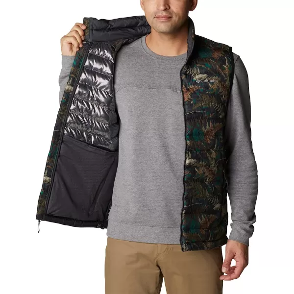 imageColumbia Mens Powder Lite VestSpruce North Woods Print