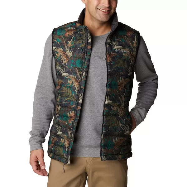 imageColumbia Mens Powder Lite VestSpruce North Woods Print