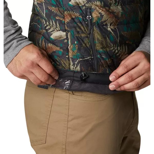 imageColumbia Mens Powder Lite VestSpruce North Woods Print