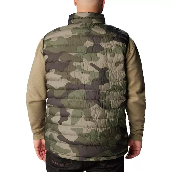 imageColumbia Mens Powder Lite VestStone Green Mod Camo Print