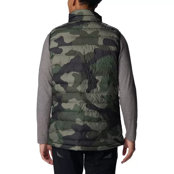 imageColumbia Mens Powder Lite VestStone Green Mod Camo Print