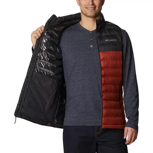 imageColumbia Mens Powder Lite VestWarp Red Shark