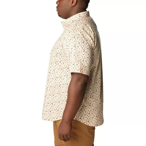 imageColumbia Mens Rapid Rivers Ii Short Sleeve ShirtChalkMakin Tracks Print