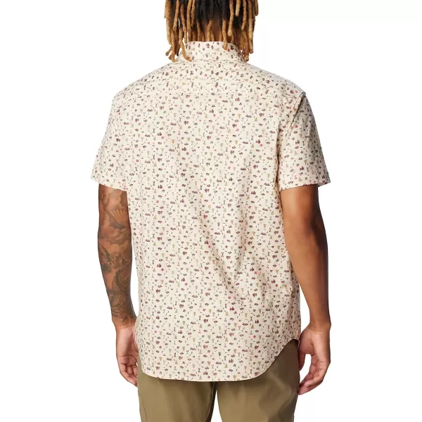 imageColumbia Mens Rapid Rivers Ii Short Sleeve ShirtChalkMakin Tracks Print