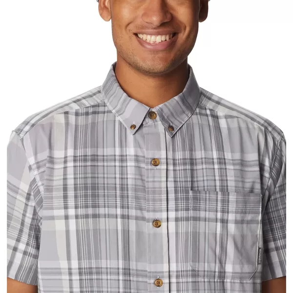 imageColumbia Mens Rapid Rivers Ii Short Sleeve ShirtColumbia Grey Plaid