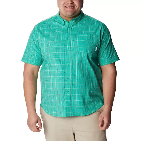 imageColumbia Mens Rapid Rivers Ii Short Sleeve ShirtElectric Turquoise Grid