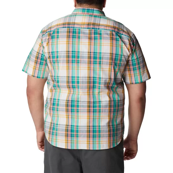 imageColumbia Mens Rapid Rivers Ii Short Sleeve ShirtElectric Turquoise Multi Madras
