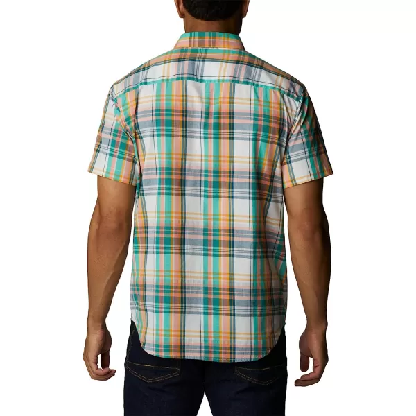 imageColumbia Mens Rapid Rivers Ii Short Sleeve ShirtElectric Turquoise Multi Madras