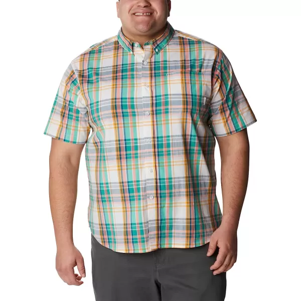 imageColumbia Mens Rapid Rivers Ii Short Sleeve ShirtElectric Turquoise Multi Madras