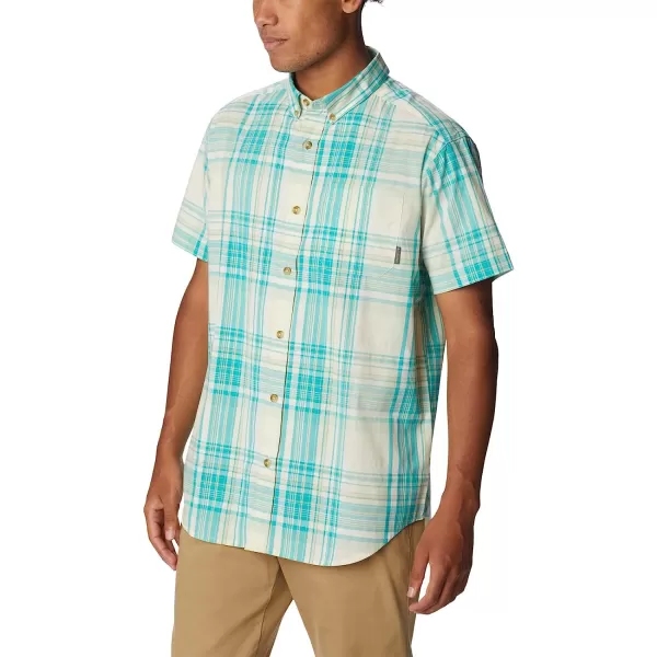 imageColumbia Mens Rapid Rivers Ii Short Sleeve ShirtIce Green Multi Plaid