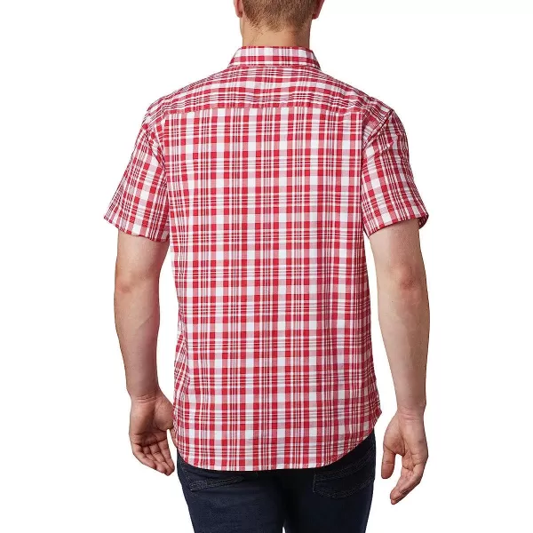imageColumbia Mens Rapid Rivers Ii Short Sleeve ShirtMountain Red Medium Plaid