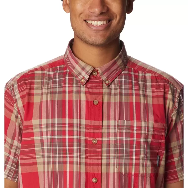 imageColumbia Mens Rapid Rivers Ii Short Sleeve ShirtMountain Red Multi