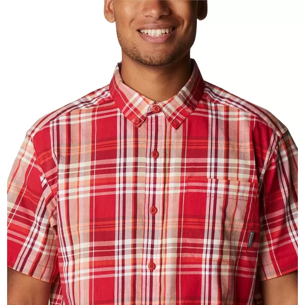 imageColumbia Mens Rapid Rivers Ii Short Sleeve ShirtMountain Red Multi Madras