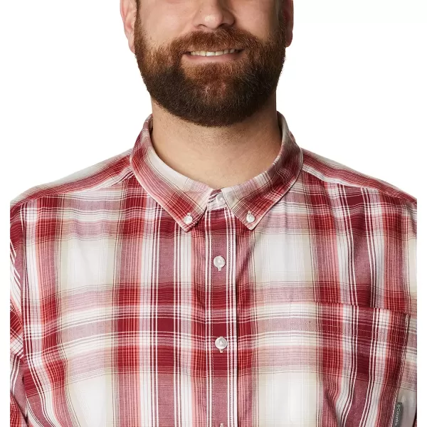 imageColumbia Mens Rapid Rivers Ii Short Sleeve ShirtRed Jasper Ombre Plaid