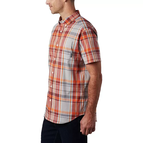 imageColumbia Mens Rapid Rivers Ii Short Sleeve ShirtSky Blue Large Plaid