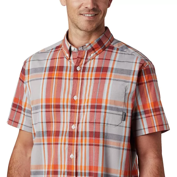imageColumbia Mens Rapid Rivers Ii Short Sleeve ShirtSky Blue Large Plaid