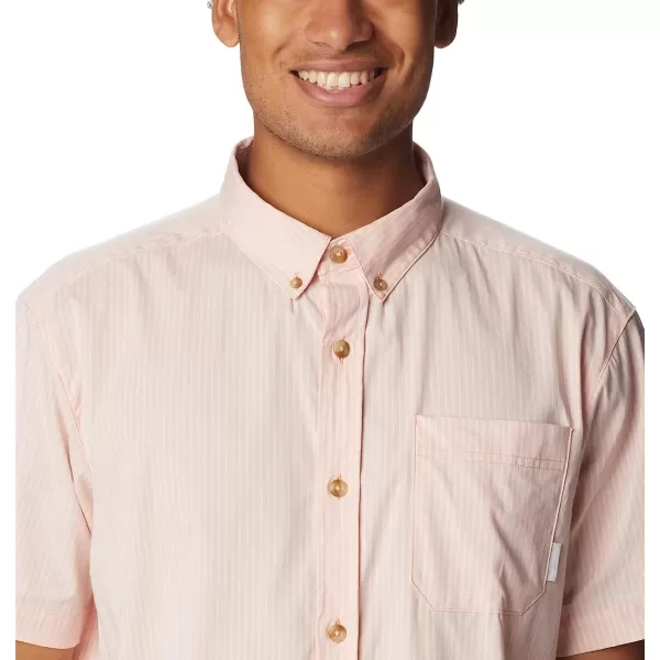 imageColumbia Mens Rapid Rivers Ii Short Sleeve ShirtSummer Peach Stripe