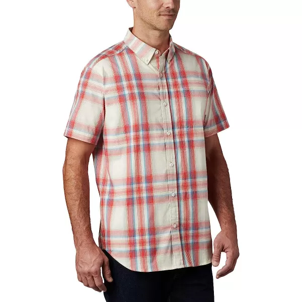 imageColumbia Mens Rapid Rivers Ii Short Sleeve ShirtWildfire Ombre Plaid