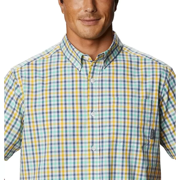 imageColumbia Mens Rapid Rivers Ii Short Sleeve ShirtYellow Gingham