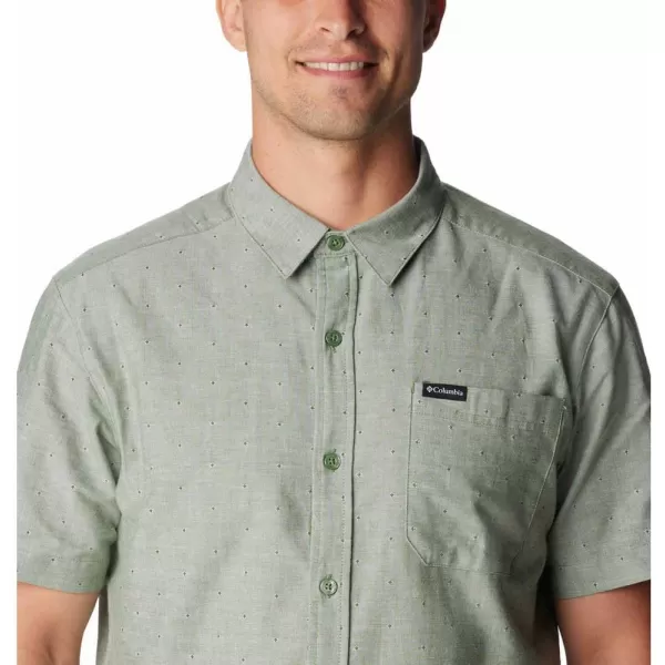 imageColumbia Mens Rapid Rivers Novelty Short SleeveCanteen Spaced Diamond