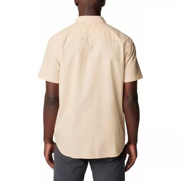 imageColumbia Mens Rapid Rivers Novelty Short SleeveLight Camel Spaced Diamond