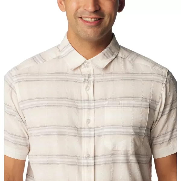 imageColumbia Mens Rapid Rivers Novelty Short SleeveWhite Seersucker