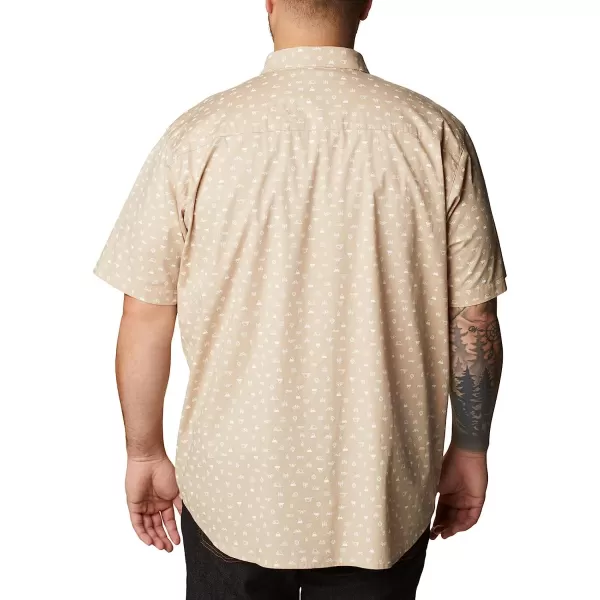 imageColumbia Mens Rapid Rivers Printed Short Sleeve ShirtAncient Fossil Camp Icon