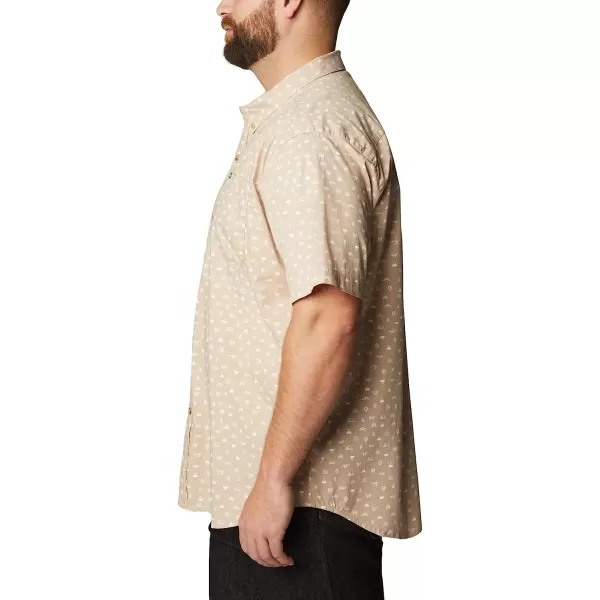 imageColumbia Mens Rapid Rivers Printed Short Sleeve ShirtAncient Fossil Camp Icon