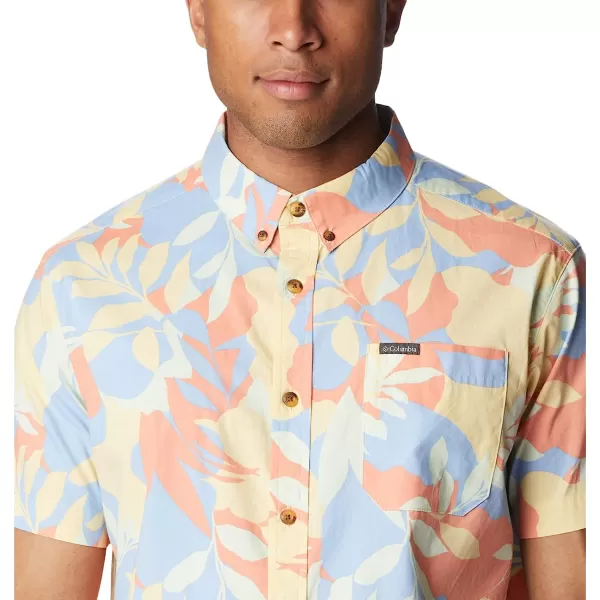 imageColumbia Mens Rapid Rivers Printed Short Sleeve ShirtCornstalk Floriated