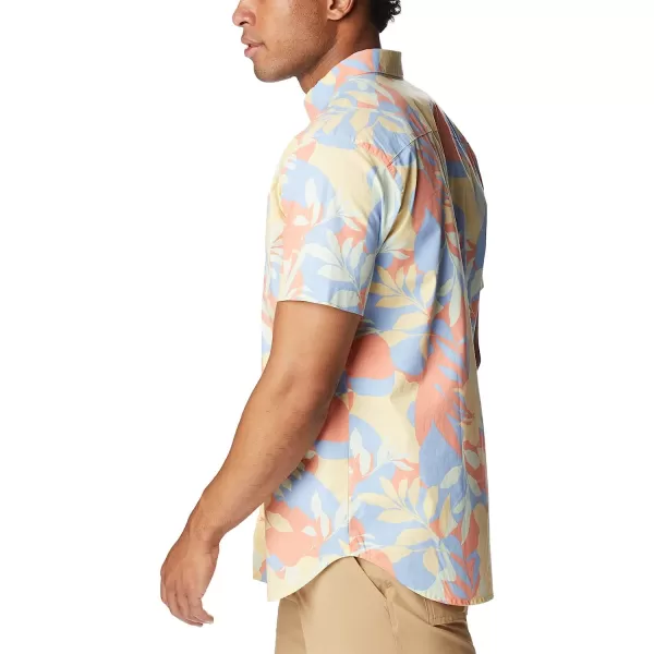 imageColumbia Mens Rapid Rivers Printed Short Sleeve ShirtCornstalk Floriated