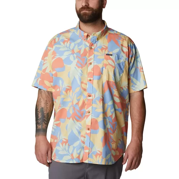 imageColumbia Mens Rapid Rivers Printed Short Sleeve ShirtCornstalk Floriated