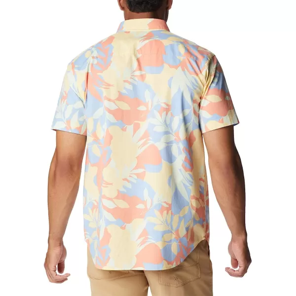 imageColumbia Mens Rapid Rivers Printed Short Sleeve ShirtCornstalk Floriated