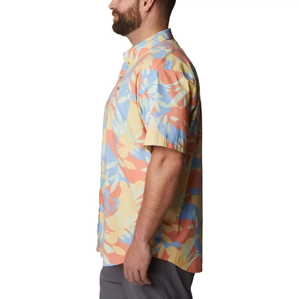 imageColumbia Mens Rapid Rivers Printed Short Sleeve ShirtCornstalk Floriated
