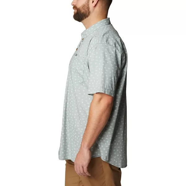 imageColumbia Mens Rapid Rivers Printed Short Sleeve ShirtMetal Camp Icon