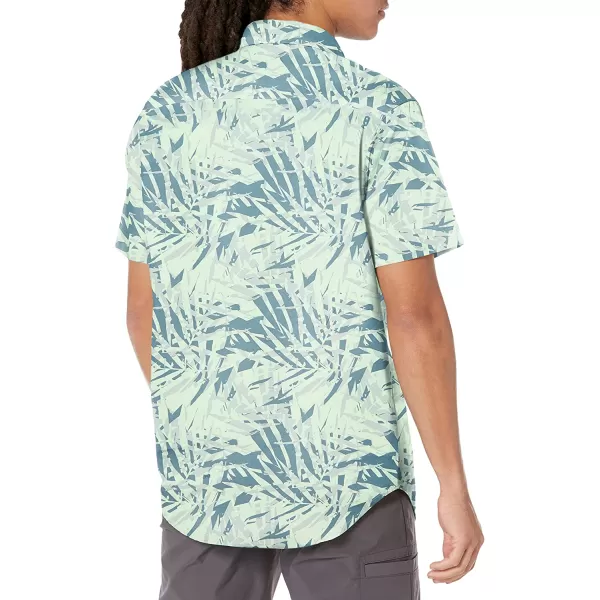 imageColumbia Mens Rapid Rivers Printed Short Sleeve ShirtMetal Dye Palms