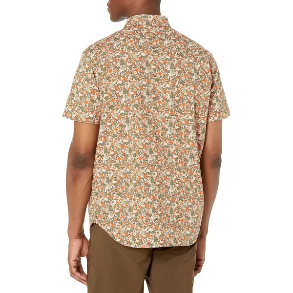 imageColumbia Mens Rapid Rivers Printed Short Sleeve ShirtPeach Blossom Minibiscus