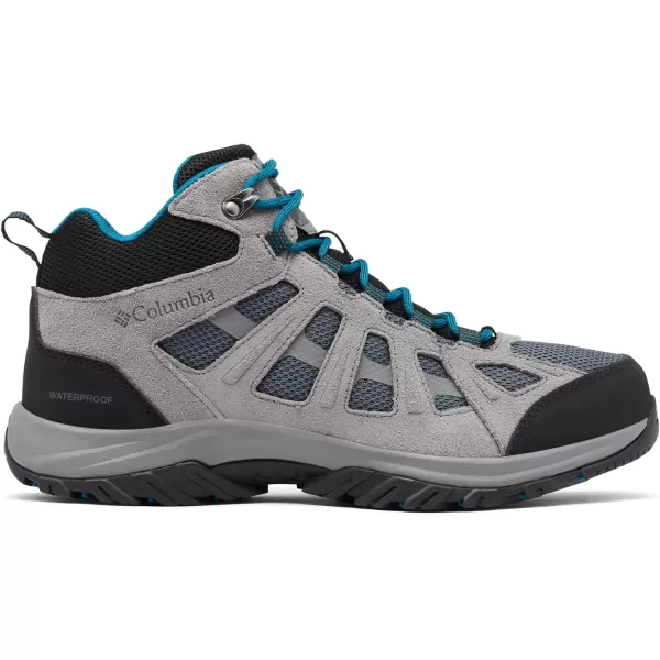 imageColumbia Mens Redmond Iii Mid Waterproof Hiking ShoeGraphiteBlack