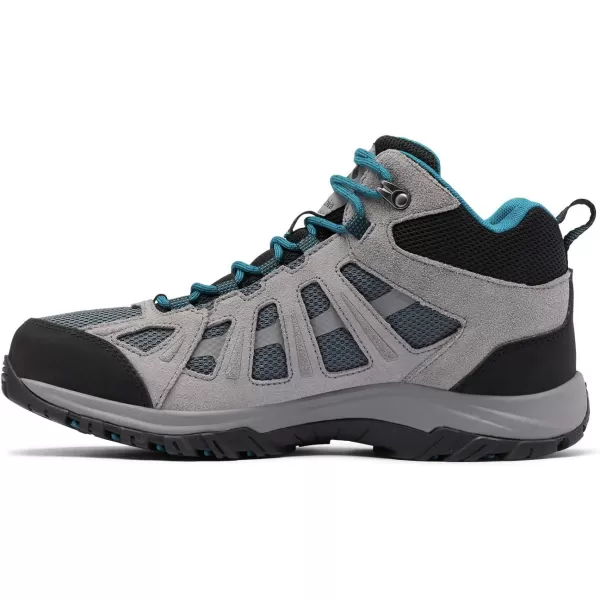 imageColumbia Mens Redmond Iii Mid Waterproof Hiking ShoeGraphiteBlack