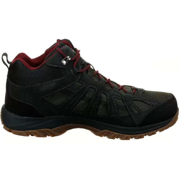 imageColumbia Mens Redmond Iii Mid Waterproof Hiking ShoeNoriRed Jasper
