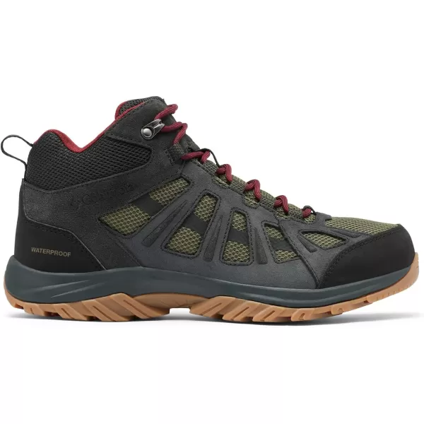 imageColumbia Mens Redmond Iii Mid Waterproof Hiking ShoeNoriRed Jasper