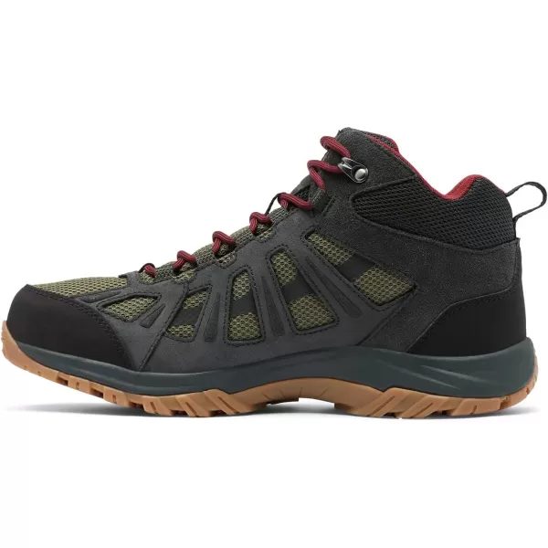 imageColumbia Mens Redmond Iii Mid Waterproof Hiking ShoeNoriRed Jasper