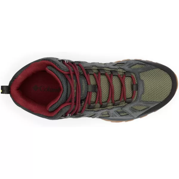 imageColumbia Mens Redmond Iii Mid Waterproof Hiking ShoeNoriRed Jasper