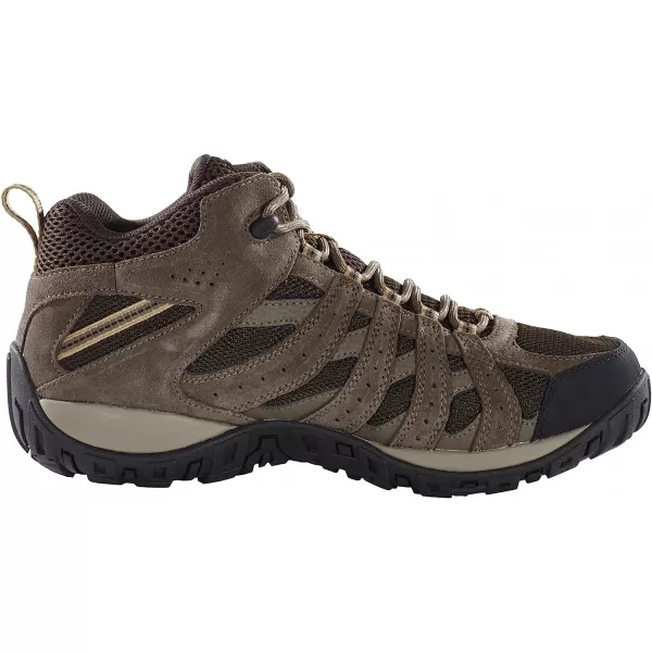 imageColumbia Mens Redmond Mid Waterproof Hiking BootCordovan Dark Banana