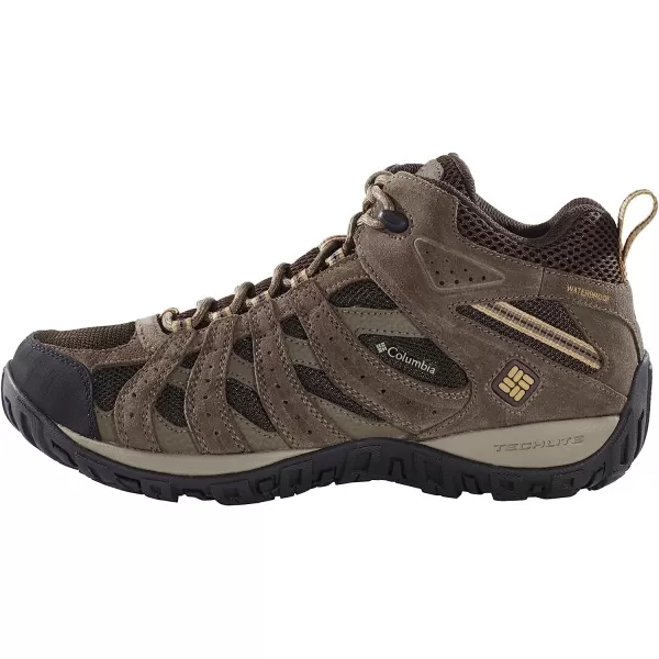 imageColumbia Mens Redmond Mid Waterproof Hiking BootCordovan Dark Banana