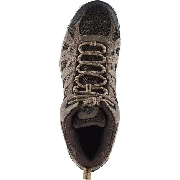 imageColumbia Mens Redmond Mid Waterproof Hiking BootCordovan Dark Banana
