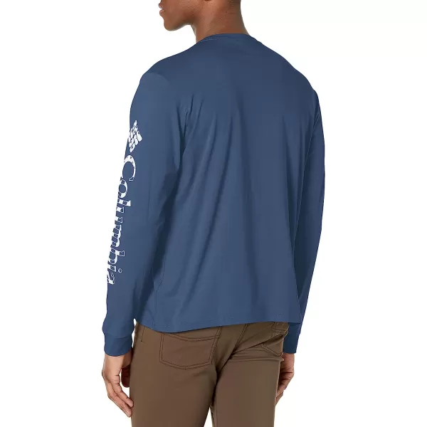 imageColumbia Mens Rockaway River Graphic Long Sleeve TeeDark MountainCsc Stars Stripes Graphic