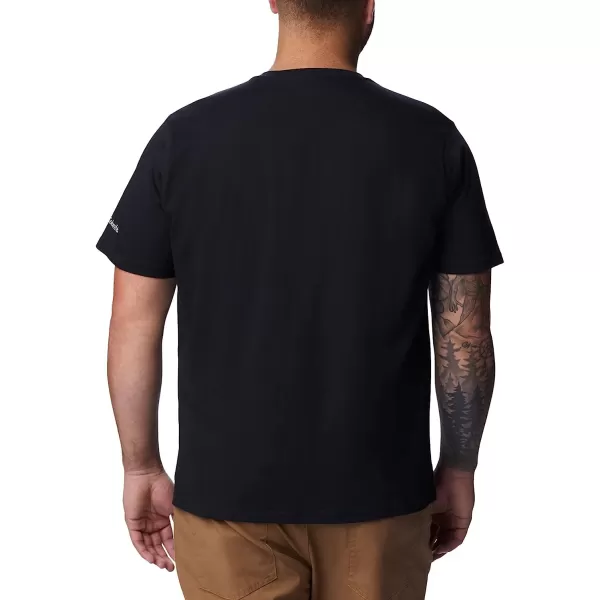 imageColumbia Mens Rockaway River Outdoor Short SleeveBlackScenic Stroll Graphic