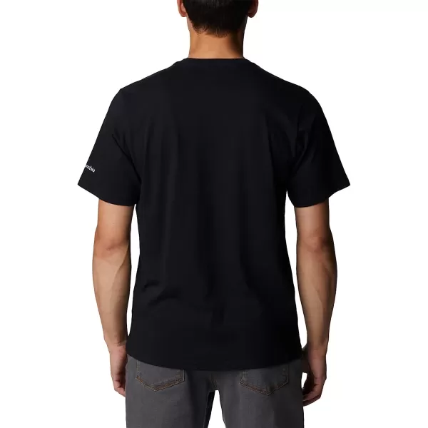 imageColumbia Mens Rockaway River Outdoor Short SleeveBlackScenic Stroll Graphic