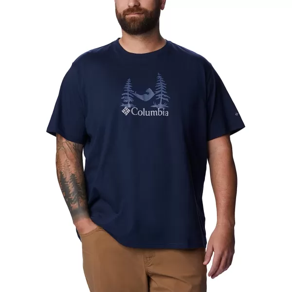 imageColumbia Mens Rockaway River Outdoor Short SleeveCollegiate NavySnoozin Graphic