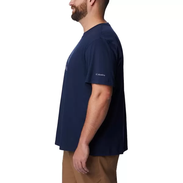 imageColumbia Mens Rockaway River Outdoor Short SleeveCollegiate NavySnoozin Graphic